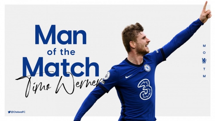 包含切尔西大胜，维尔纳破门助球队晋级的词条