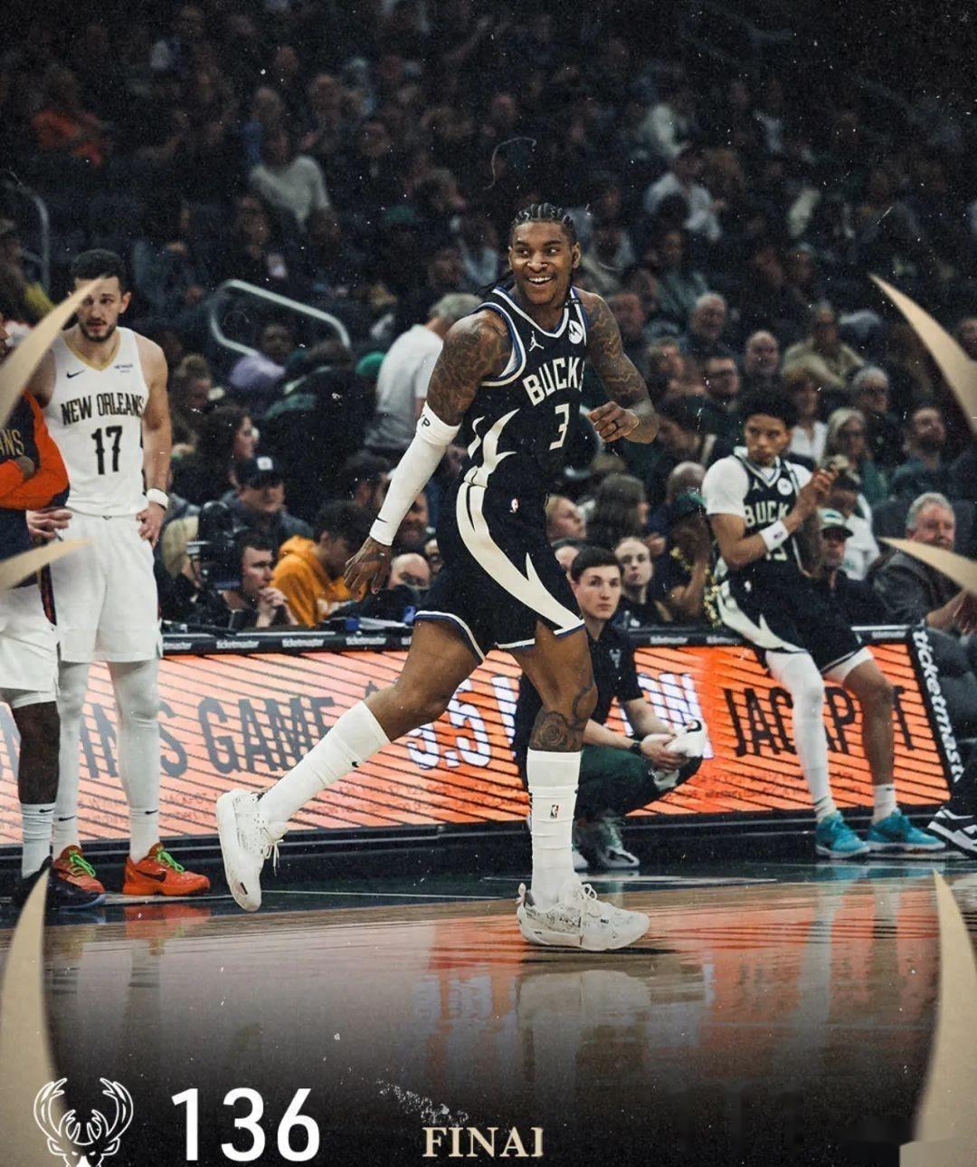 雄鹿客场胜活塞，继续保持领先优势的简单介绍